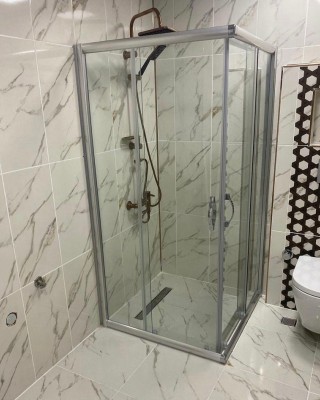 POOL SERİSİ ŞEFFAF CAM DUŞAKABİN