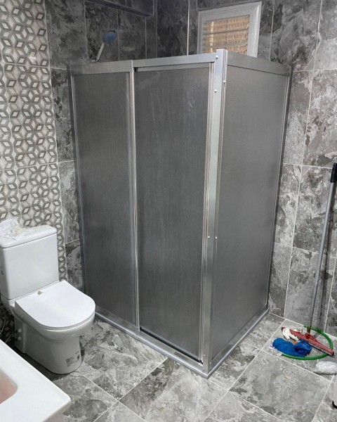 Bella Serisi Krom Profilli Mika Duşakabin