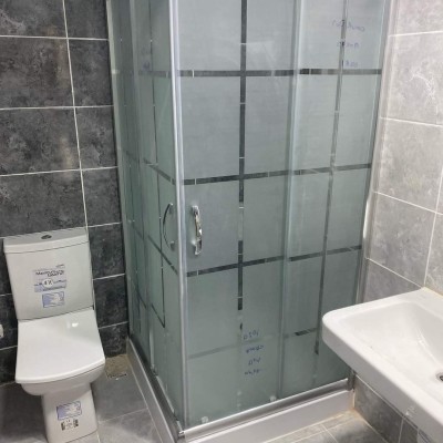 POOL SERİSİ DESENLİ CAM DUŞAKABİN