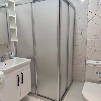 BELLA SERİSİ KROM PROFİLLİ MİKA DUŞAKABİN