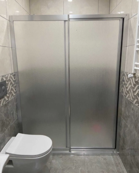 Bella Serisi Krom Profilli Mika Duşakabin