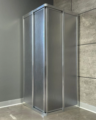 BELLA SERİSİ KROM PROFİLLİ MİKA DUŞAKABİN