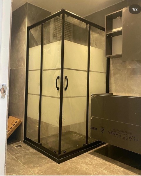 POOL SERİSİ DESENLİ CAM DUŞAKABİN