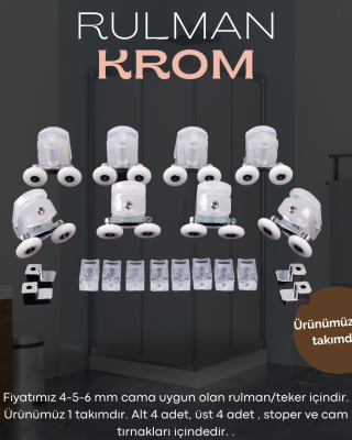 DUŞAKABİN RULMAN/TEKER 