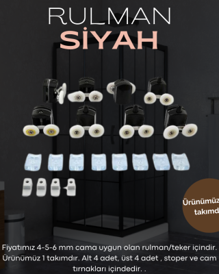 DUŞAKABİN RULMAN/TEKER 