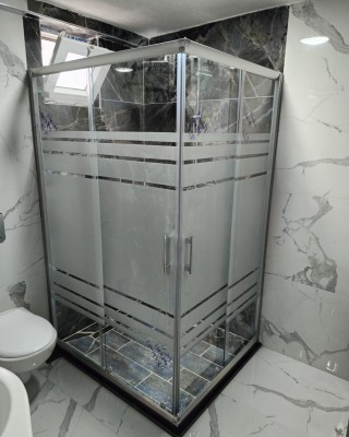 POOL SERİSİ DESENLİ CAM DUŞAKABİN